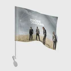 Флаг для автомобиля Imagine Dragons