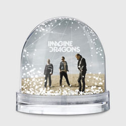 Imagine Dragons – Игрушка Снежный шар с принтом купить со скидкой в -19%