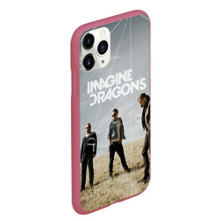 Чехол для iPhone 11 Pro Max матовый Imagine Dragons - фото 2