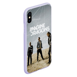 Чехол для iPhone XS Max матовый Imagine Dragons - фото 2