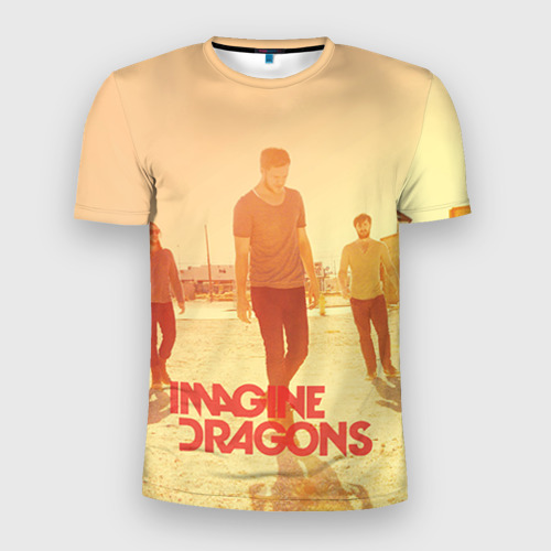 Мужская футболка 3D Slim Imagine Dragons