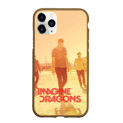 Чехол для iPhone 11 Pro Max матовый Imagine Dragons