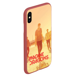 Чехол для iPhone XS Max матовый Imagine Dragons - фото 2