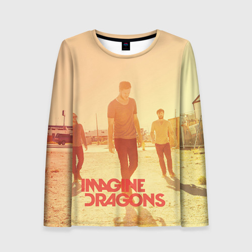 Женский лонгслив 3D Imagine Dragons, цвет 3D печать