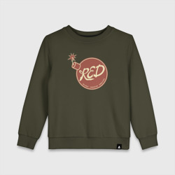 Детский свитшот хлопок Red