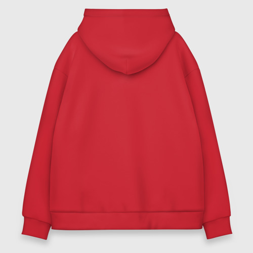 Мужское худи Oversize хлопок Red, цвет красный - фото 2