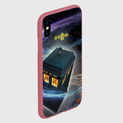 Чехол для iPhone XS Max матовый Тардис - фото 2