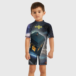 Детский купальный костюм 3D Тардис - фото 2