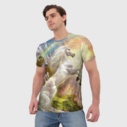 Мужская футболка 3D Единороги - фото 2