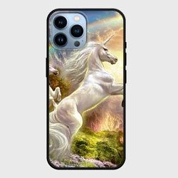 Чехол для iPhone 14 Pro Max Единороги