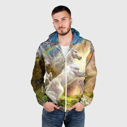 Мужская ветровка 3D Единороги - фото 2