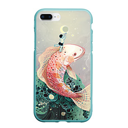Чехол для iPhone 7Plus/8 Plus матовый Рыба