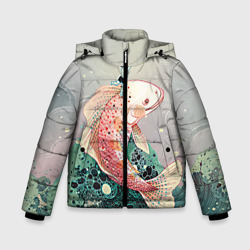 Зимняя куртка для мальчиков 3D Рыба