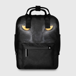 Женский рюкзак 3D Черная кошка