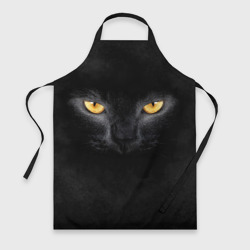 Фартук 3D Черная кошка