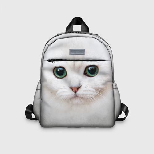 Детский рюкзак 3D Белый котик