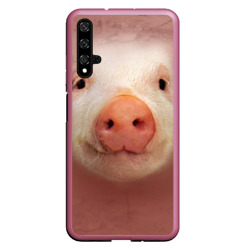 Чехол для Honor 20 Хрюшка мордашка крупный пятак