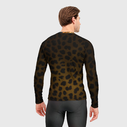Мужской рашгард 3D Леопард, цвет 3D печать - фото 4