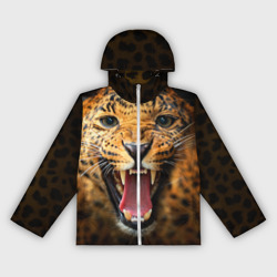 Женская ветровка 3D Леопард