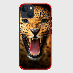 Чехол для iPhone 14 Леопард