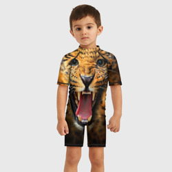 Детский купальный костюм 3D Леопард - фото 2