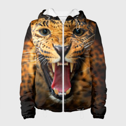 Женская куртка 3D Леопард
