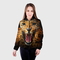 Женская куртка 3D Леопард - фото 2