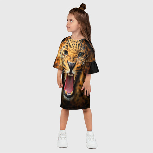 Детское платье 3D Леопард - фото 3
