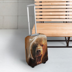 Чехол для чемодана 3D Медведь - фото 2