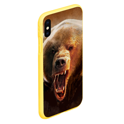Чехол для iPhone XS Max матовый Медведь Фото 01 Чехол для iPhone XS Max матовый Медведь Фото 01