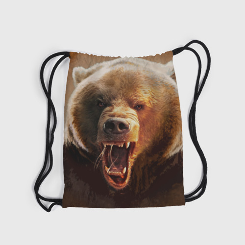 Рюкзак-мешок 3D Медведь - фото 6