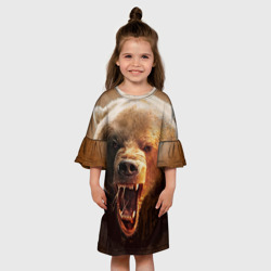 Детское платье 3D Медведь - фото 2