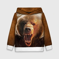 Детская толстовка 3D Медведь