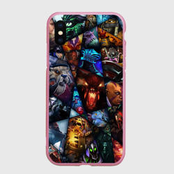 Чехол для iPhone XS Max матовый All pic