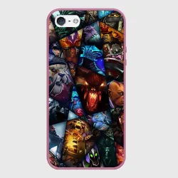 Чехол для iPhone 5/5S матовый All pic