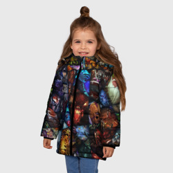 Зимняя куртка для девочек 3D All pic - фото 2