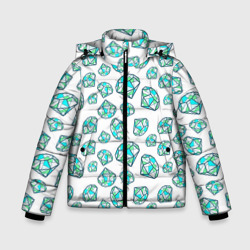 Зимняя куртка для мальчиков 3D Бриллианты
