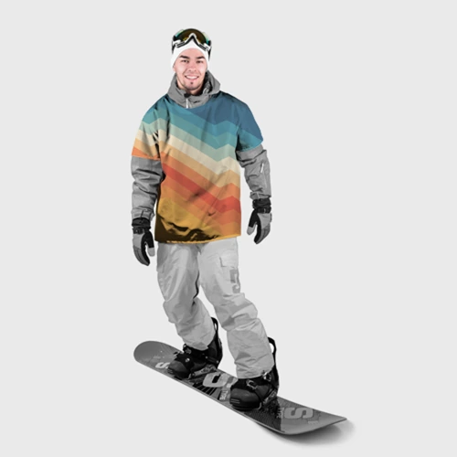 Накидка на куртку 3D Полосы