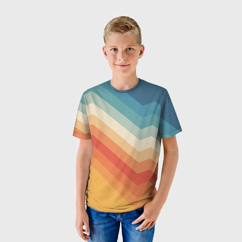 Детская футболка 3D Полосы - фото 3