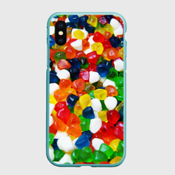 Чехол для iPhone XS Max матовый Мармелад