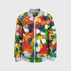 Детский бомбер 3D Мармелад