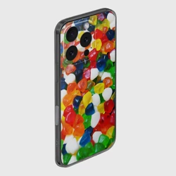 Чехол для iPhone 16 Pro Max силиконовый с защитой камеры Мармелад - фото 2