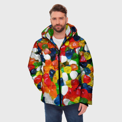 Мужская зимняя куртка 3D Мармелад - фото 2