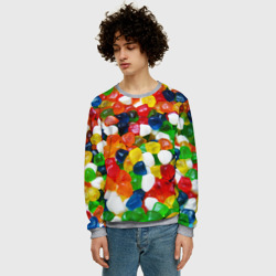 Мужской свитшот 3D Мармелад - фото 2