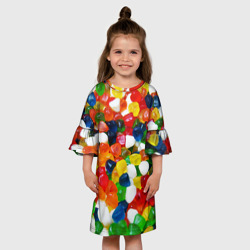 Детское платье 3D Мармелад - фото 2