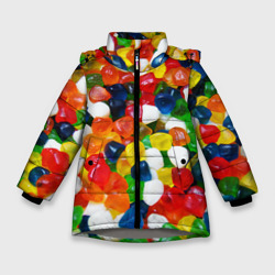 Зимняя куртка для девочек 3D Мармелад
