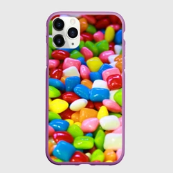 Чехол для iPhone 11 Pro матовый Конфетки