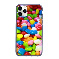 Чехол для iPhone 11 Pro Max матовый Конфетки