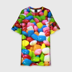 Детское платье 3D Конфетки