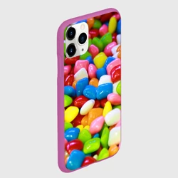 Чехол для iPhone 11 Pro матовый Конфетки - фото 2